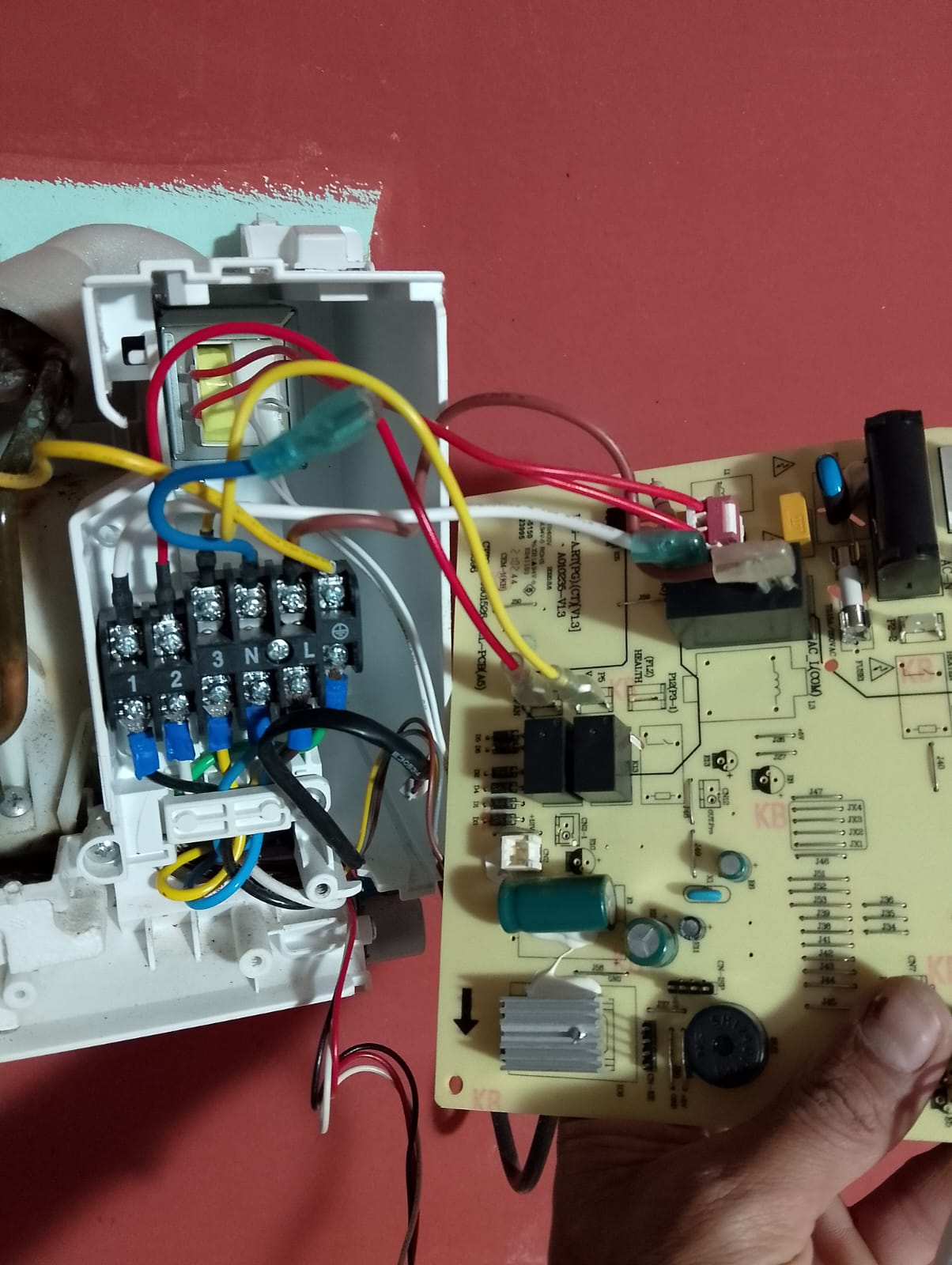 Manutenção de placa eletrônica